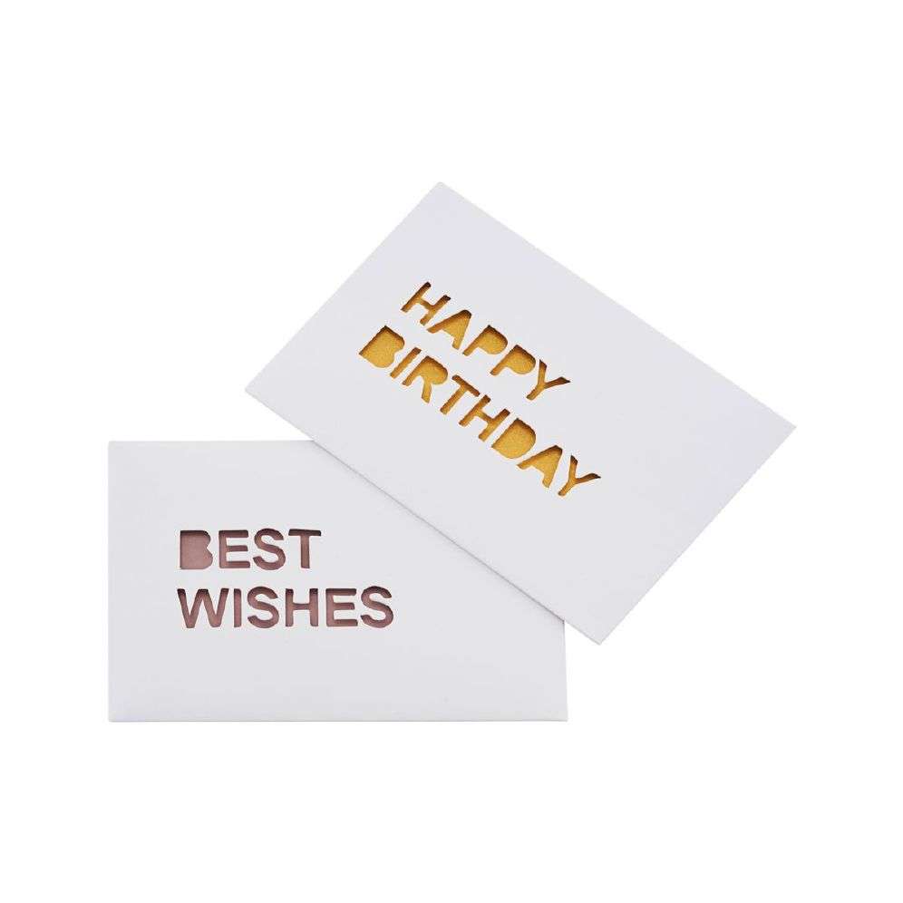 MONOGRAPH - NOTE CARDS, WISHES