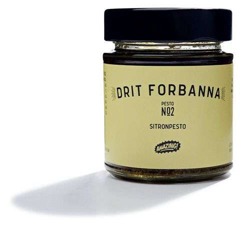 DRIT FORBANNA - PESTO NO2 -  SITRON 135g