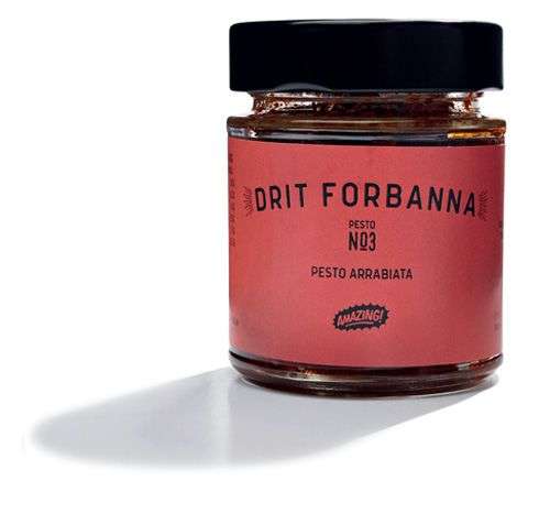 DRIT FORBANNA - PESTO NO3 - ARRABIATA 135g