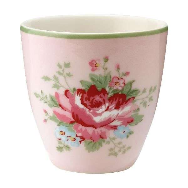 GREENGATE - MINI LATTEKOPP AURELIA - Rosa H:6,5 cm