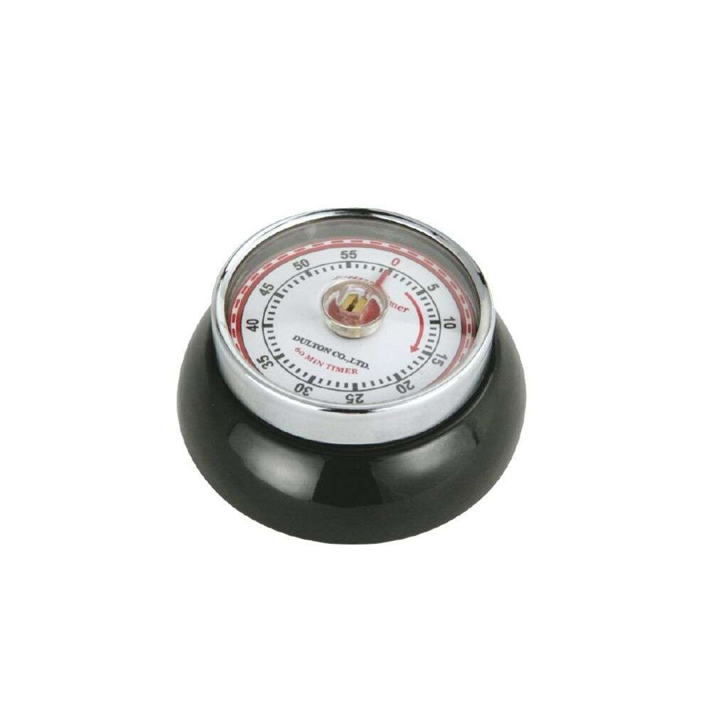 ZASSENHAUS - SPEED TIMER - Svart Ø:7 cm