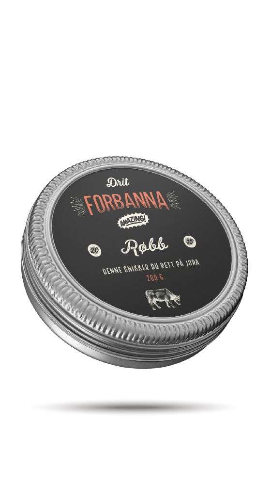 DRIT FORBANNA - RØBB KJØTT - 200gr