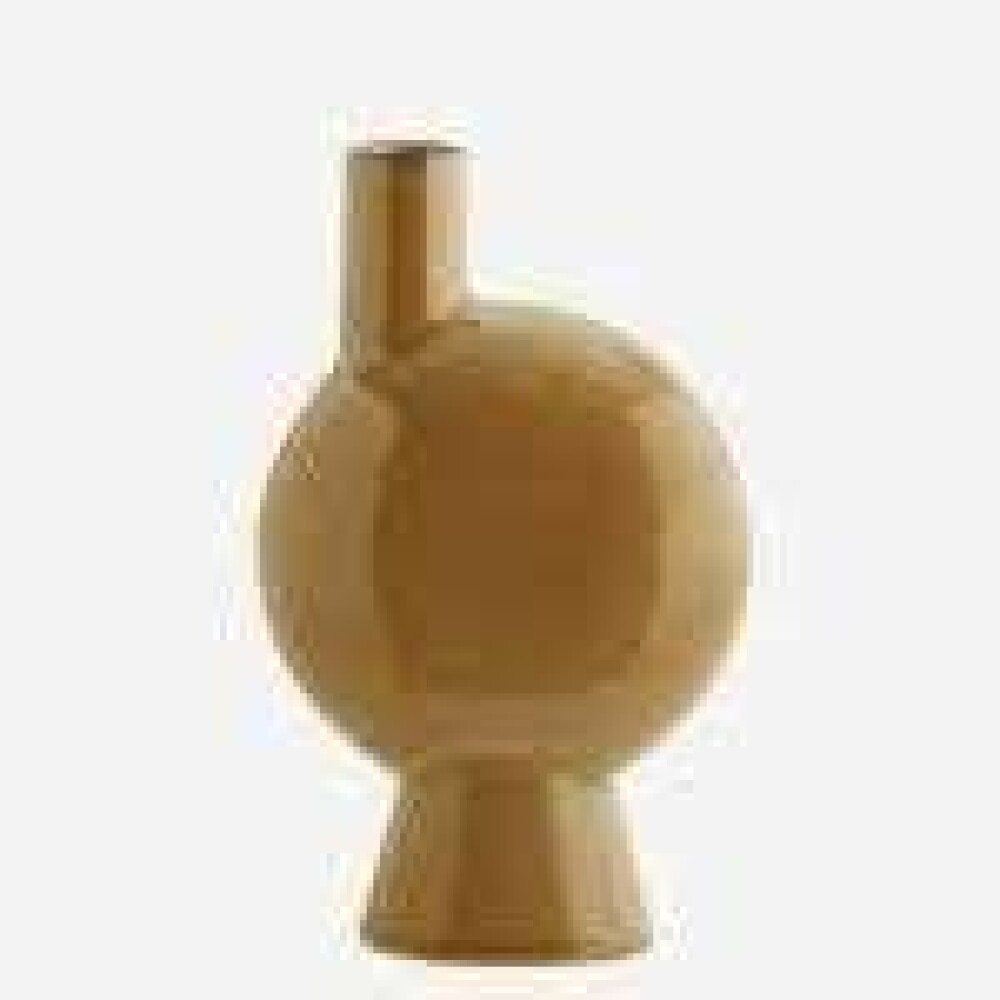 MADAM STOLTZ - VASE - Beige 13,5x23