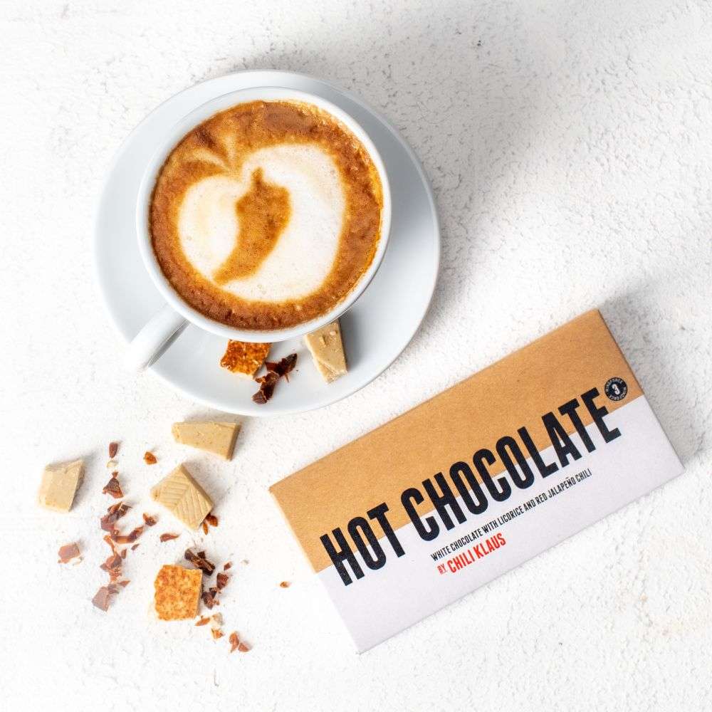 CHILI KLAUS - HOT CHOCOLATE - Hvit 55-60gr