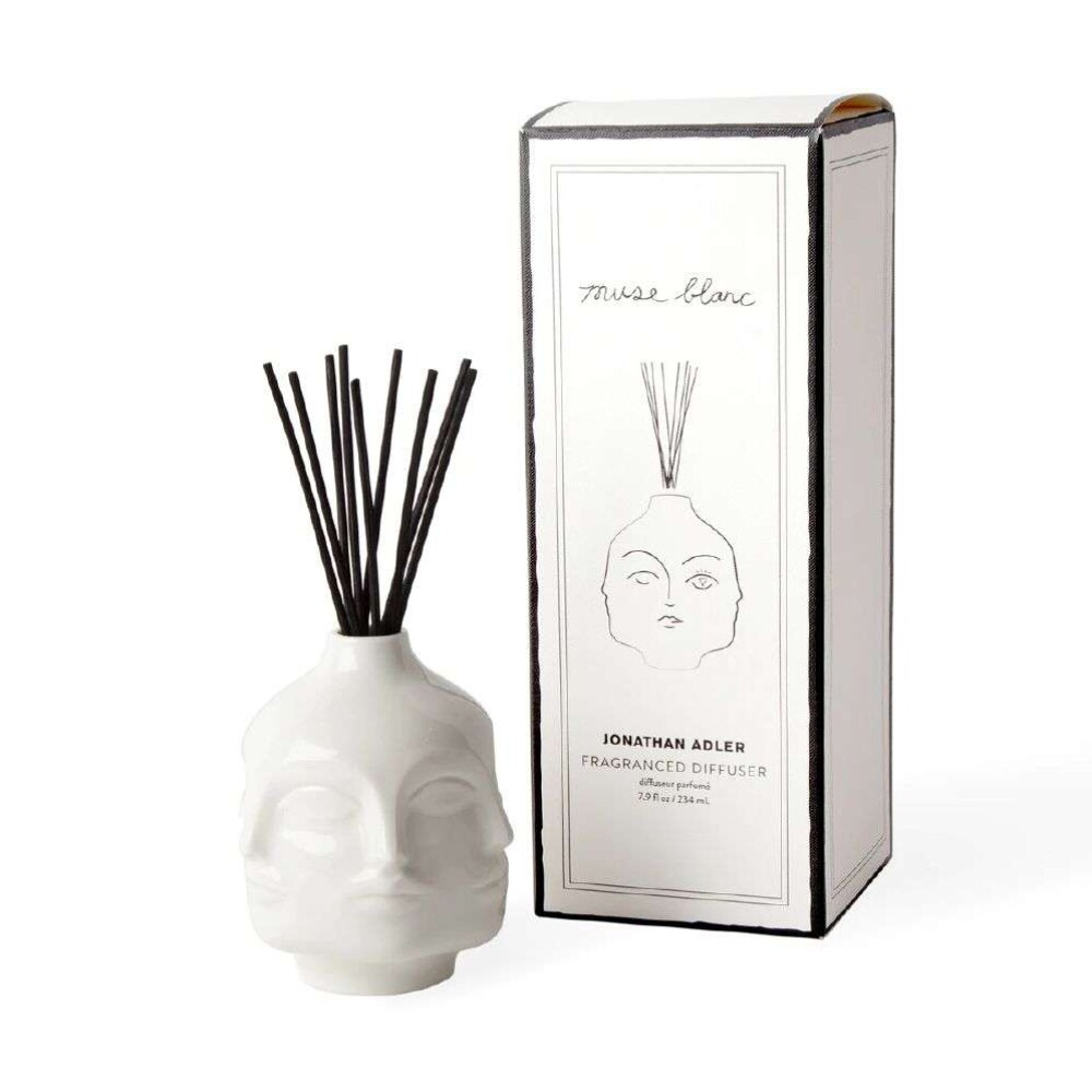 JONATHAN ADLER - MUSE BLANC DIFFUSER - Hvit 236ml