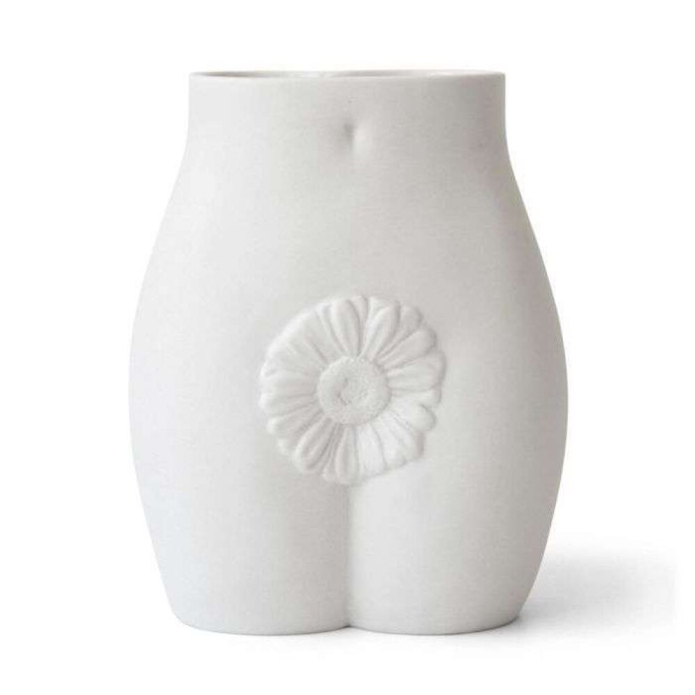 JONATHAN ADLER - MUSE EDIE VASE - Hvit B: 18 H: 23