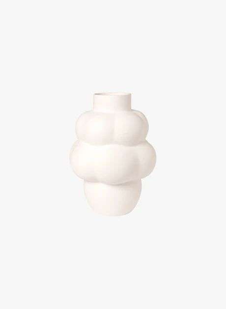 LOUISE ROE - BALLOON VASE 04 PETIT - Raw White Ø12