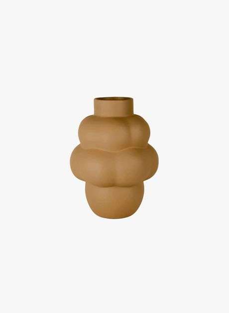 LOUISE ROE - BALLOON VASE 04 PETIT - Sanded Ocker 