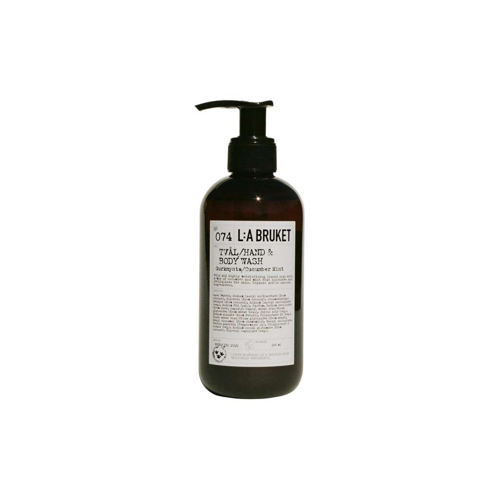 L:A BRUKET - 074 HAND & BODY WASH - Cucumber/mint 