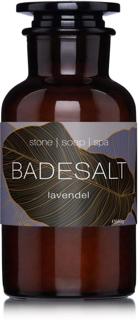 STONE SOAP SPA - BADESALT - LAVENDEL