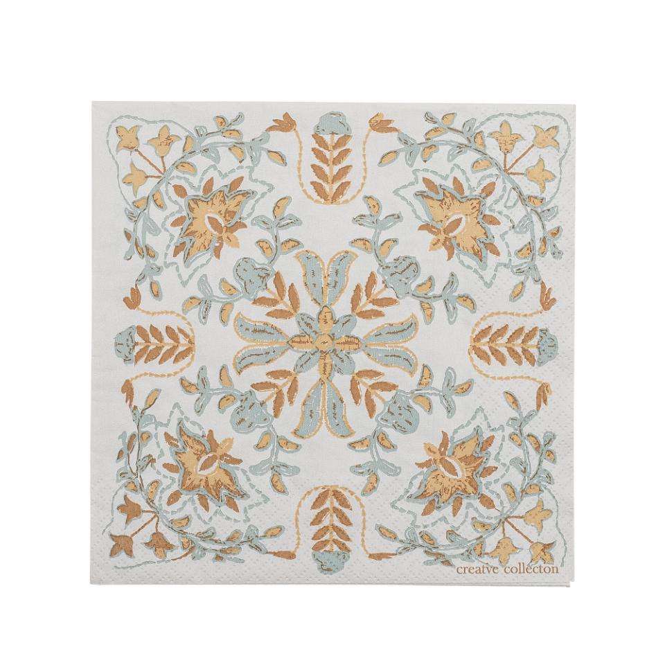 Bloomingville - Alvira Napkin, Green, FSC® Mix, Pa