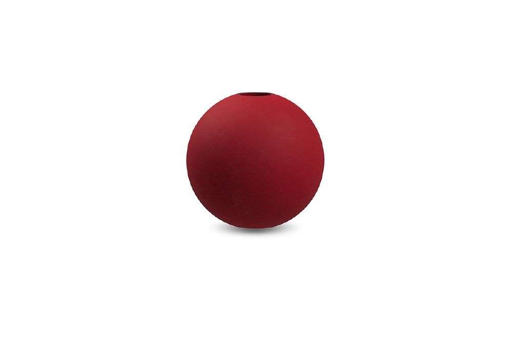 COOEE - LYSESTAKE BALL - Dusty red 10 cm